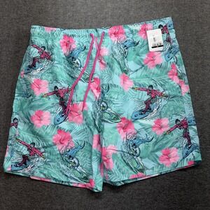 Batman Men's Swim Trunks Size Large